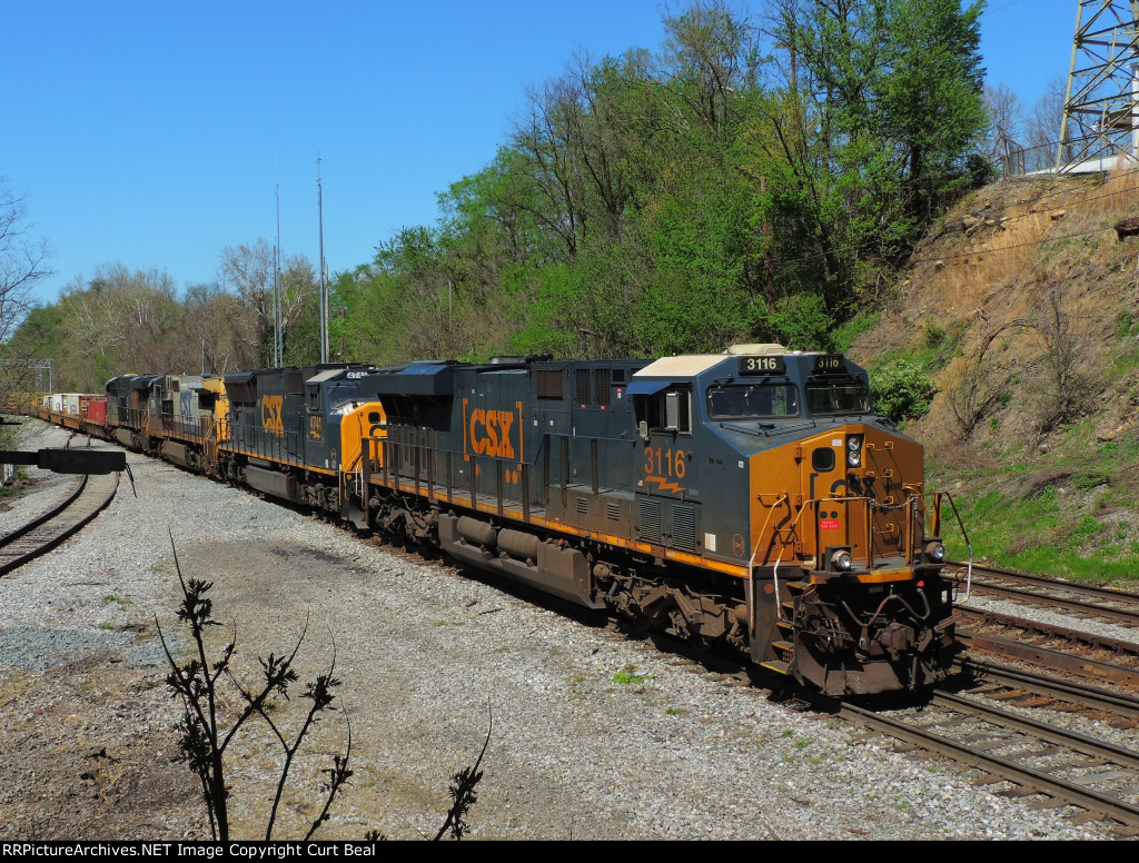 CSX 3116, 4741, 7764, 3115